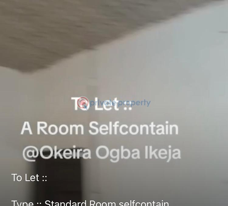 1 bedroom Self Contain For Rent Oke-ira Ogba Lagos - 0
