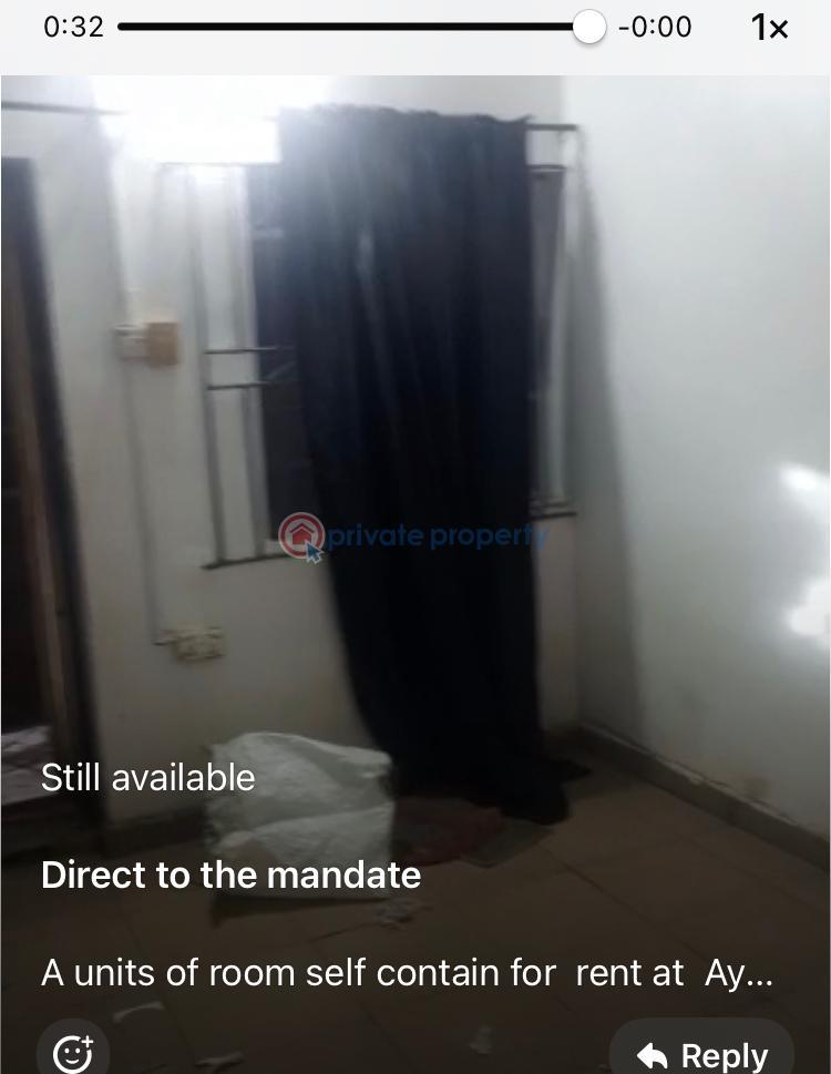 1 bedroom Self Contain For Rent Shomolu Lagos - 0