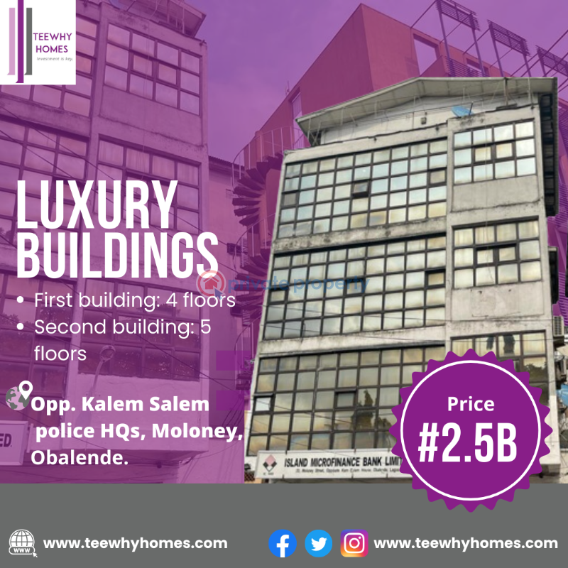 Office For Sale Moloney Street Obalende Lagos Island  - 0