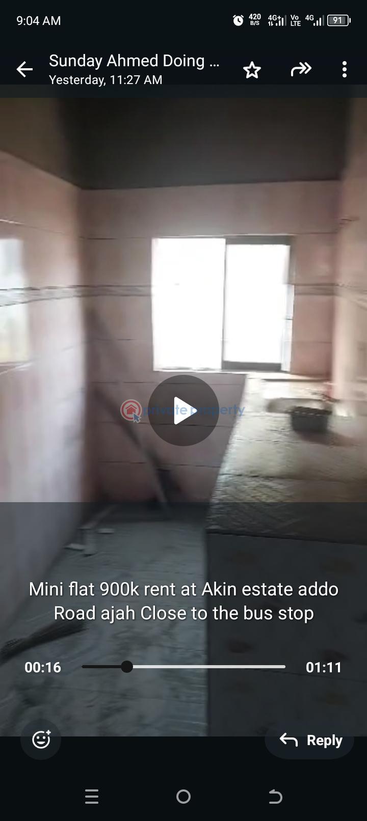 Flat & Apartment For Rent Mm Marshy Hill Estate Akins Ado Ajah Lagos - 1