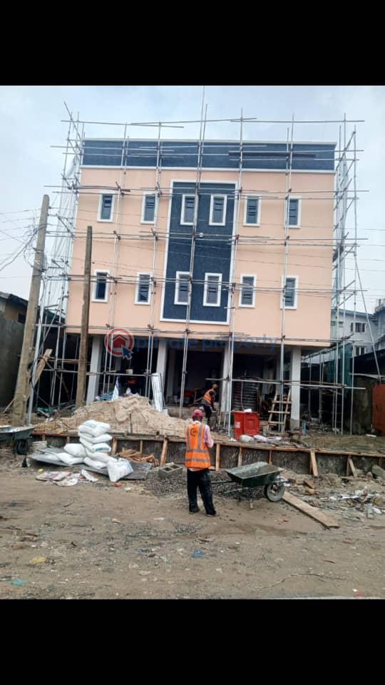 3 bedroom Block Of Flats For Sale Akinwunmi Street Ifako-Gbagada Lagos