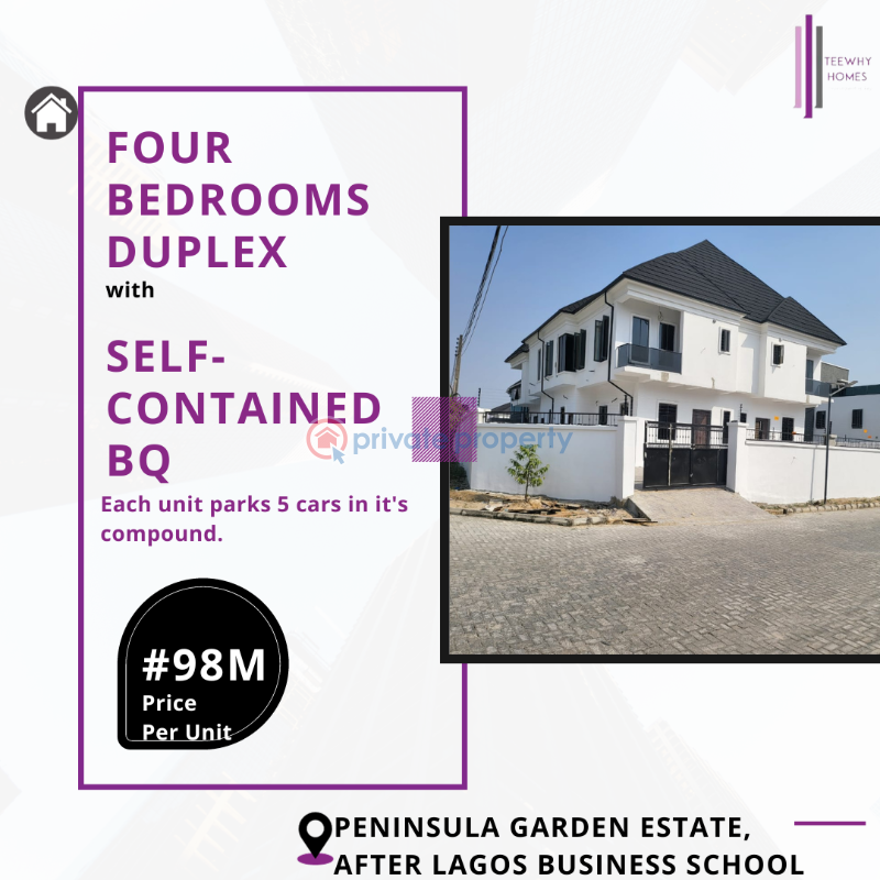 5 bedroom House For Sale Lagos Business School Peninsula Estate Ajah Lagos - 0