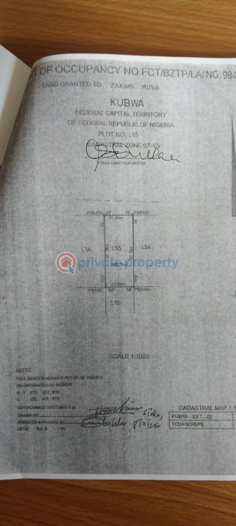Mixed use Land For Sale Kubwa Districts Kubwa Abuja Phase 4  - 6