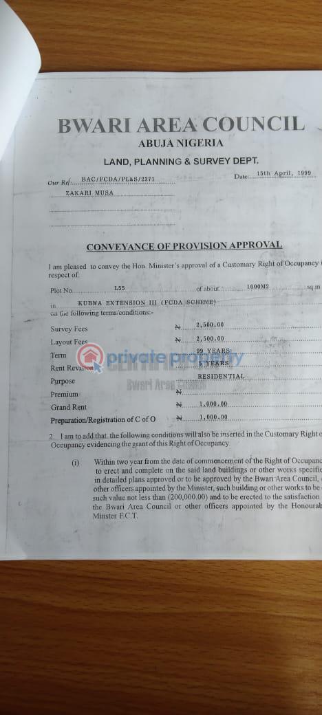 Mixed use Land For Sale Kubwa Districts Kubwa Abuja Phase 4  - 3