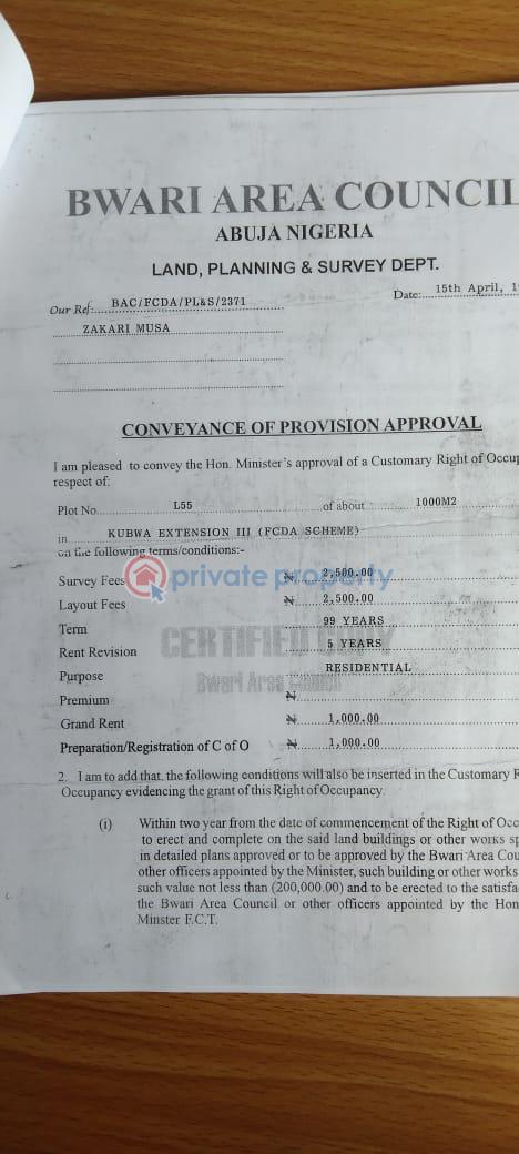 Mixed use Land For Sale Kubwa Districts Kubwa Abuja Phase 4  - 2