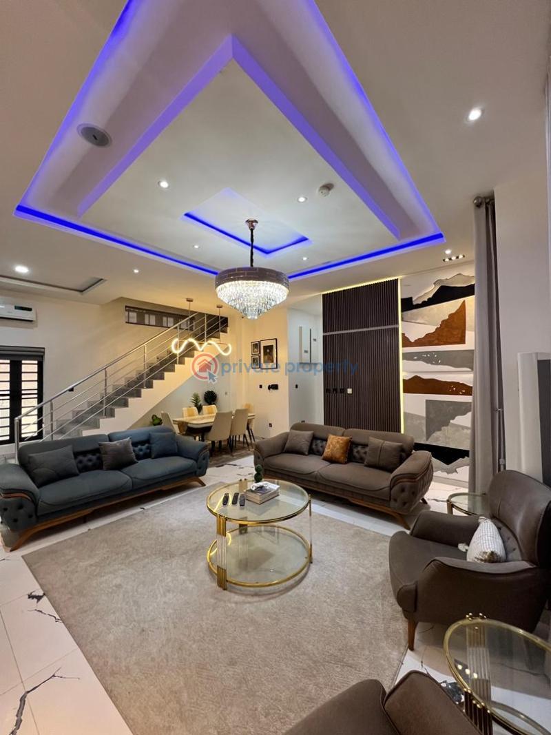 5 bedroom Detached Duplex For Rent Chevron Drive Lekki Lagos - 4