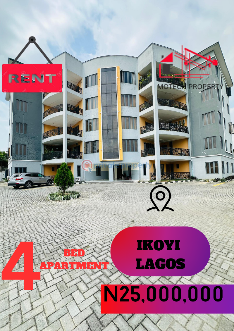 3 bedroom Duplex For Rent Ikoyi Lagos - 0