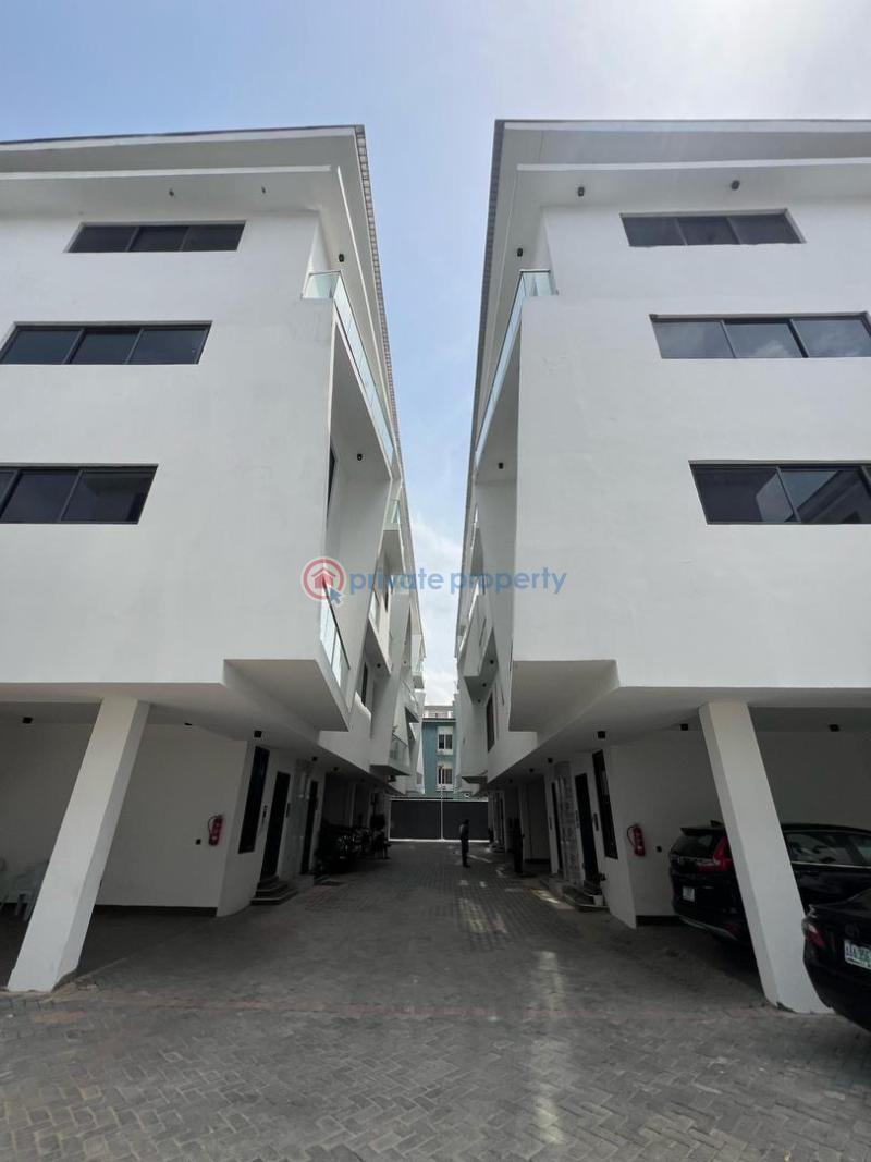 For rent : well finished  4 bedroom terraced   duplex with pool & gym with bq - 19 4 bedroom Terraced Duplex For Rent Ikoyi South West Lagos - 19