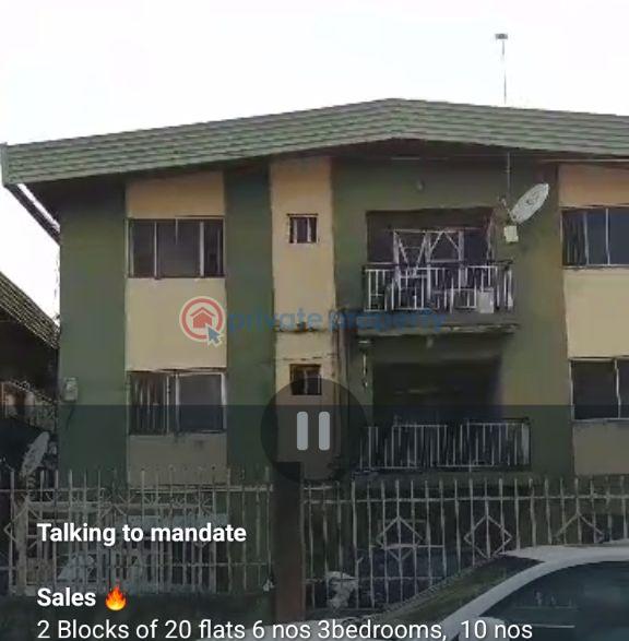 Block Of Flats For Sale Aguda Ogba Lagos - 1