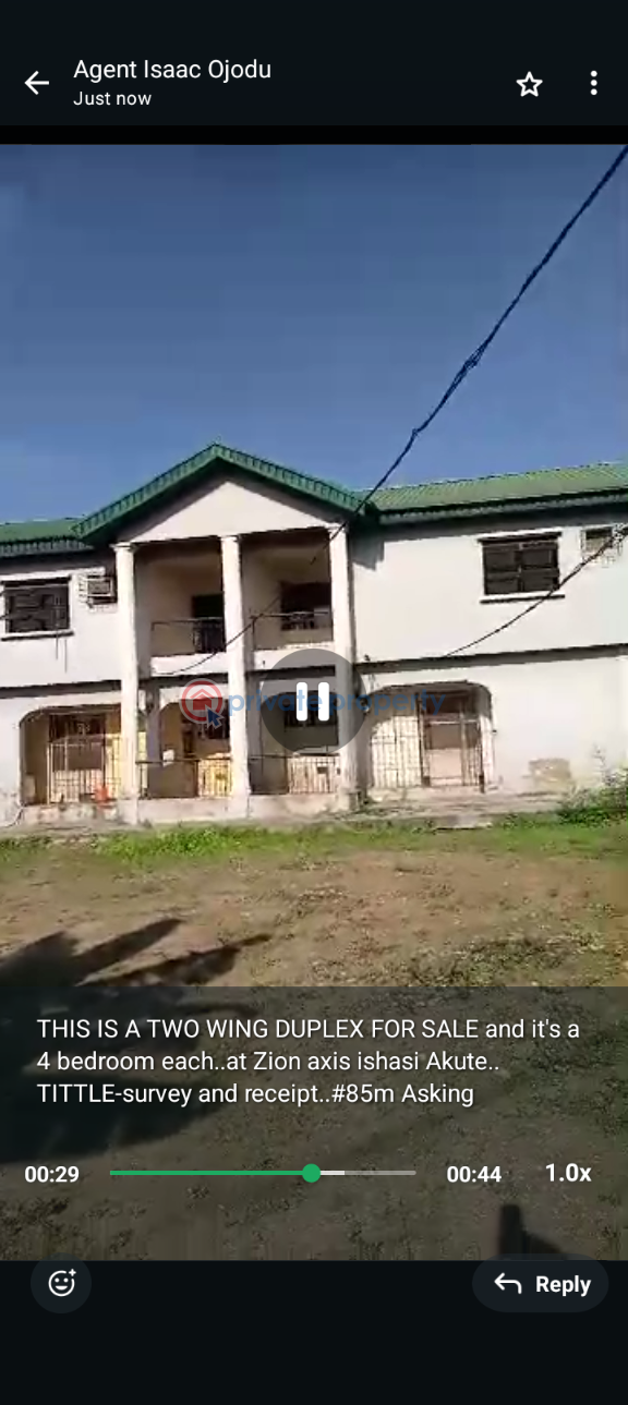 4 bedroom Semi detached Duplex For Sale Ishasi Akute Ogun State Yakoyo/Alagbole Ojodu Lagos - 3