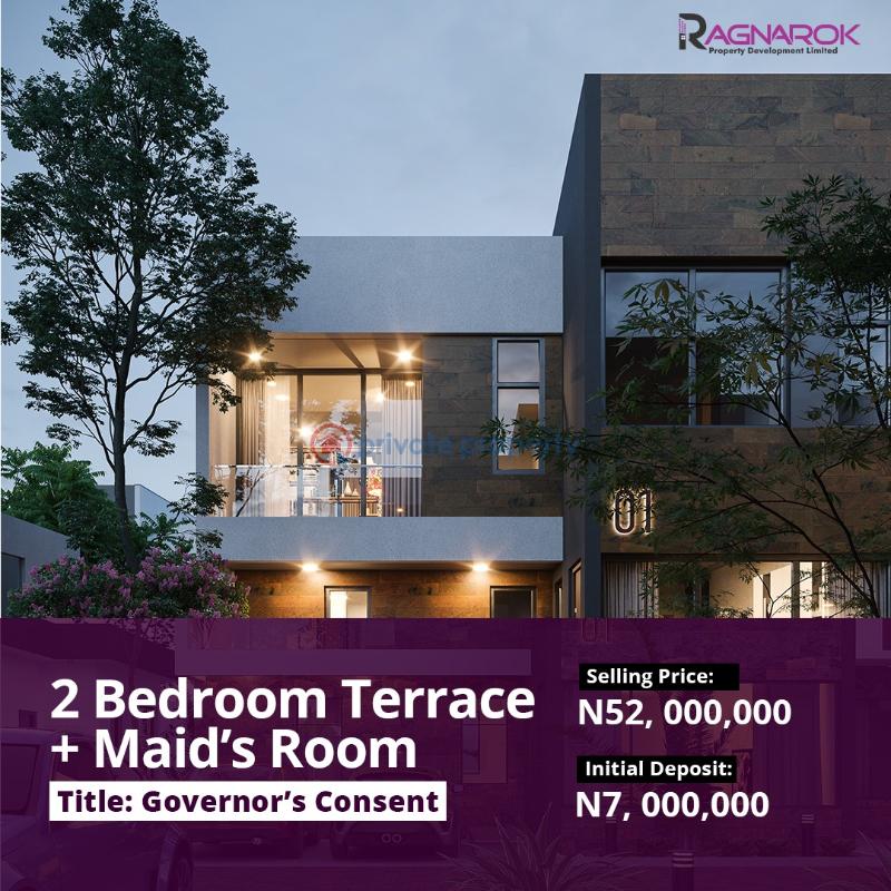 2 bedroom Terrace For Sale Lagos Business School, Readington School, Blenco Supermarket, Fara Park, Lufasi Nature Park, Novare Mall Shoprite Bogije Sangotedo Lagos - 3
