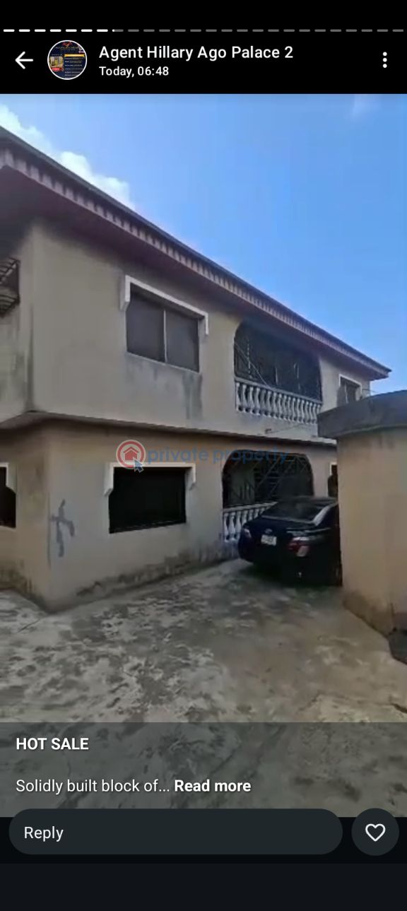 Block Of Flats For Sale Ago Palace Isolo Lagos - 3