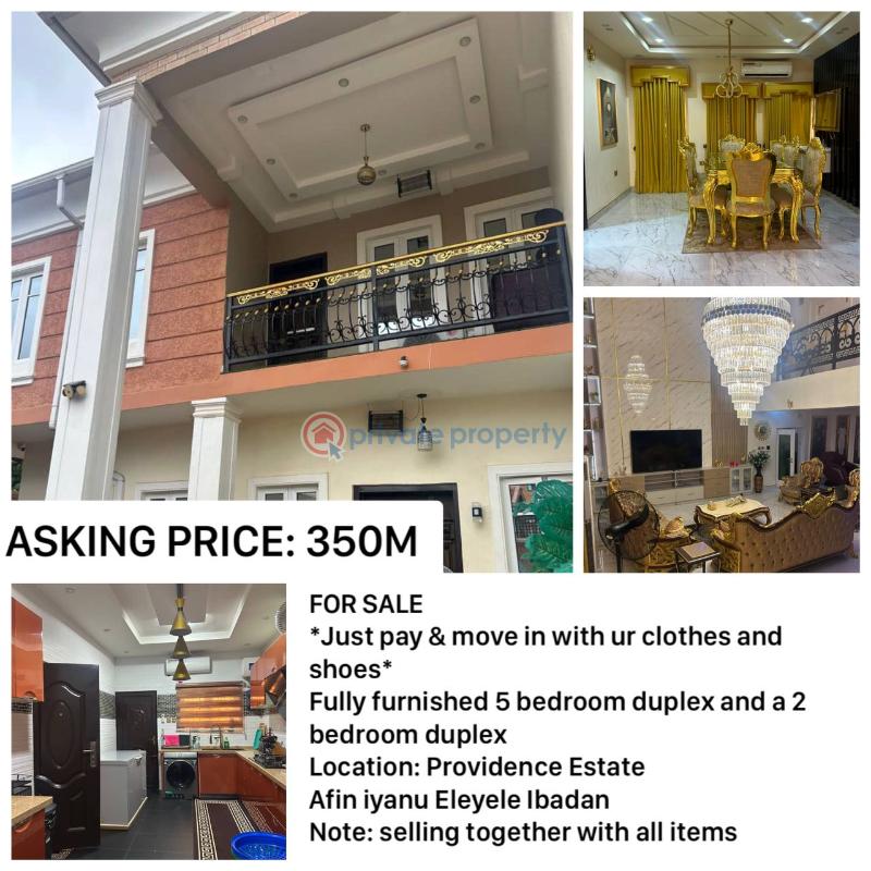 7 bedroom Duplex For Sale Providence Estate Eleyele Ibadan Oyo