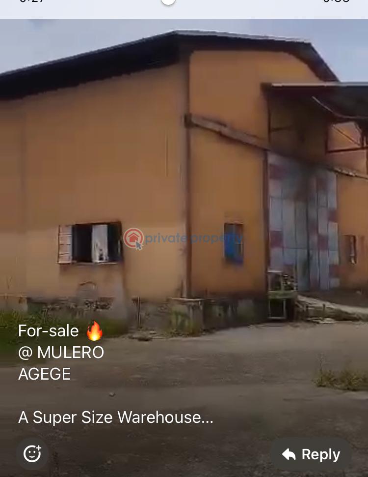 Warehouse For Sale Agege Lagos - 1