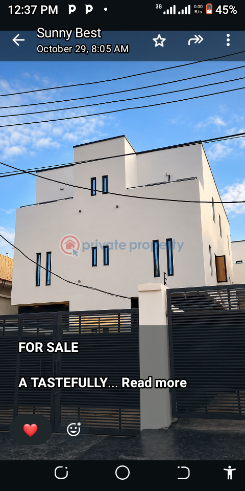 Detached Duplex For Sale River Valley Estate Ojodu Lagos - 1