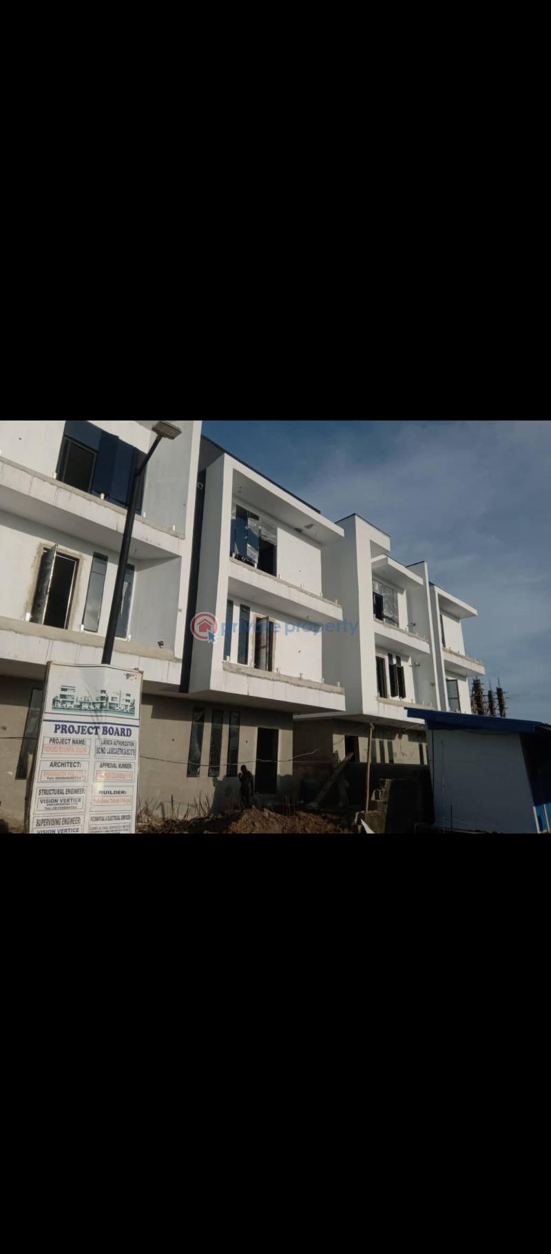 4 bedroom Semi detached Duplex For Sale Lekki Atlantic View Estate, Alpha Beach Road Lekki Phase 2 Lagos