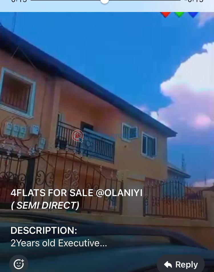 3 bedroom Block Of Flats For Sale New Oko Oba Road Abule Egba Abule Egba Lagos - 2