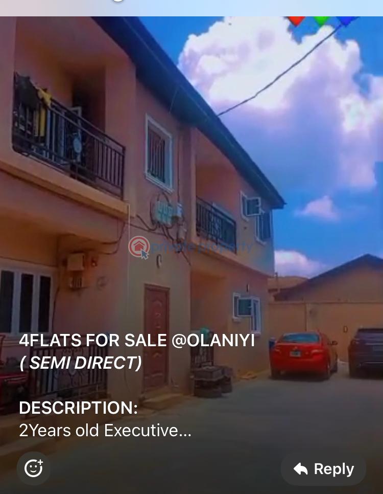 3 bedroom Block Of Flats For Sale New Oko Oba Road Abule Egba Abule Egba Lagos - 3