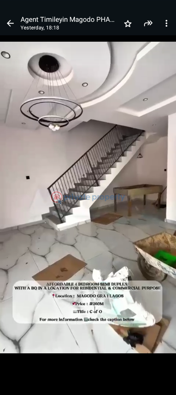 4 bedroom Semi detached Duplex For Sale Magodo GRA Phase 1 Ojodu Lagos - 9