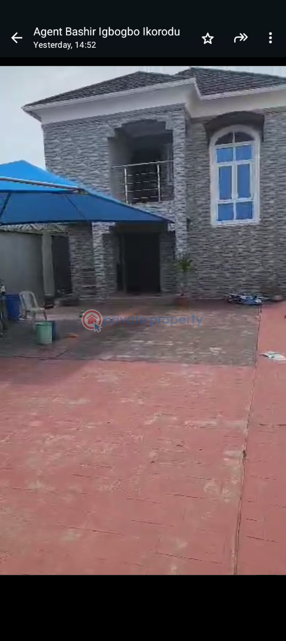 For sale executive 5 bedroom duplex at igbogbo ikorodu lagos - 5 5 bedroom Duplex For Sale Igbogbo Ikorodu Lagos - 5