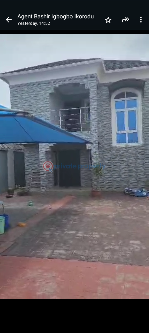 For sale executive 5 bedroom duplex at igbogbo ikorodu lagos - 1 5 bedroom Duplex For Sale Igbogbo Ikorodu Lagos - 1