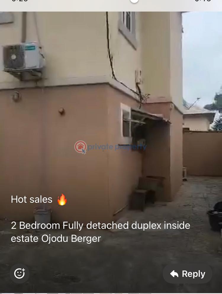 2 bedroom Duplex For Sale Ojodu Estate Ojodu Lagos - 1