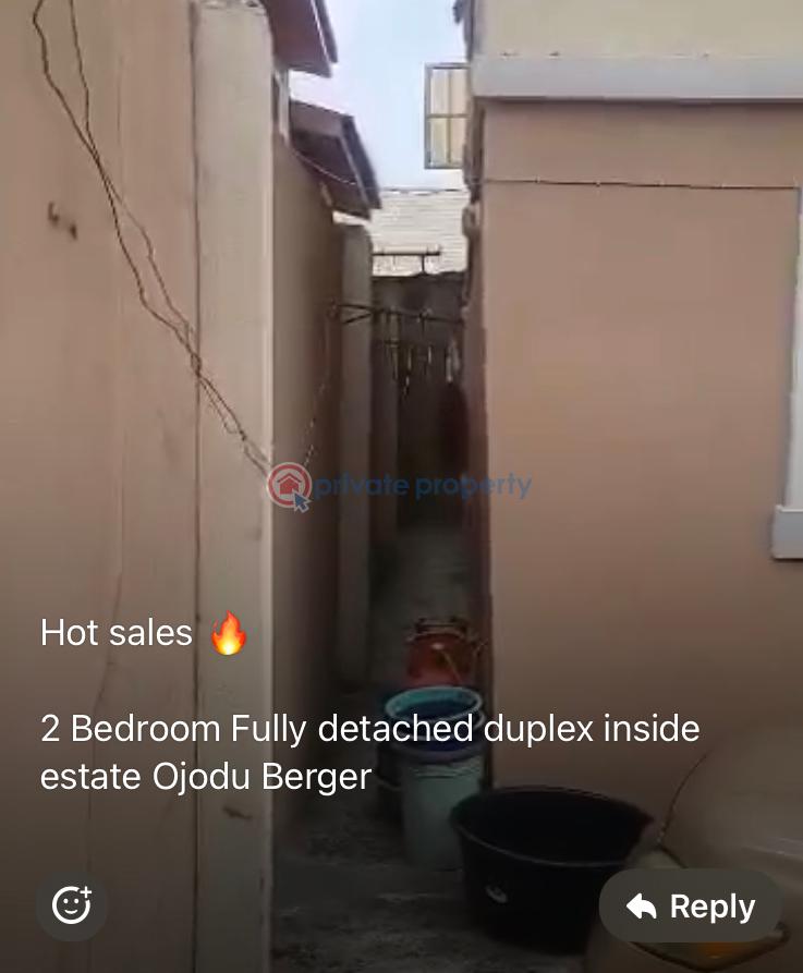 2 bedroom Duplex For Sale Ojodu Estate Ojodu Lagos - 2