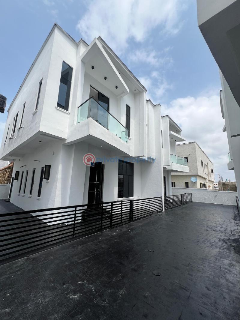 For sale: exquisitely finished  4 bedroom semidetached duplex with bq. - 0 4 bedroom Semi detached Duplex For Sale Sangotedo Ajah Lagos - 0