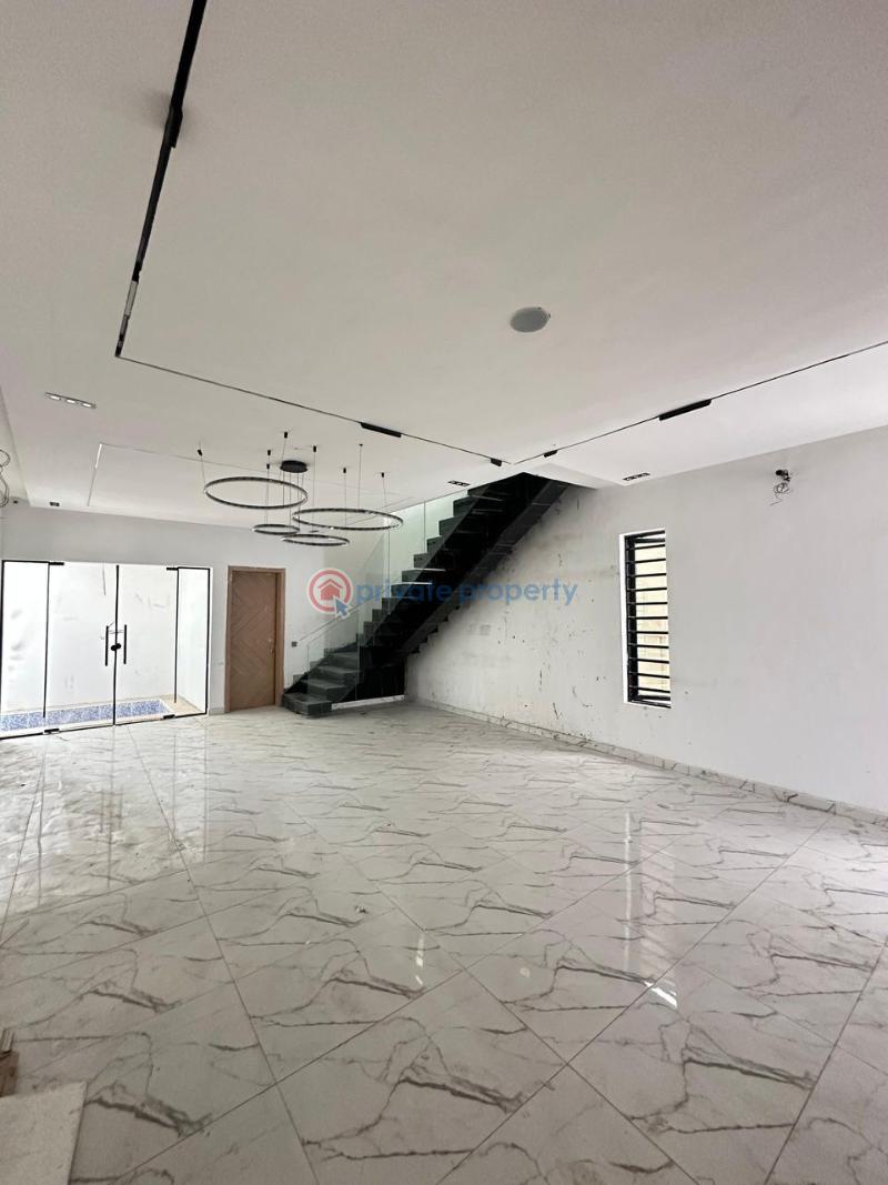 For sale: exquisitely finished 5  bedroom  fully detached duplex with bq & swimmming pool. - 7 5 bedroom Detached Duplex For Sale Along Lekki Expressway Lagos - 7