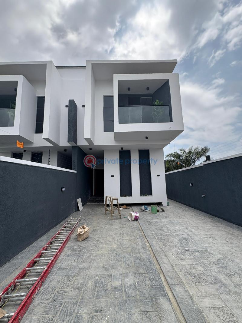 For sale !!!  luxury 5 bedroom fully detached duplex with a room bq 5 bedroom Detached Duplex For Sale Scheme 2 Abraham Adesanya Ajah Lagos