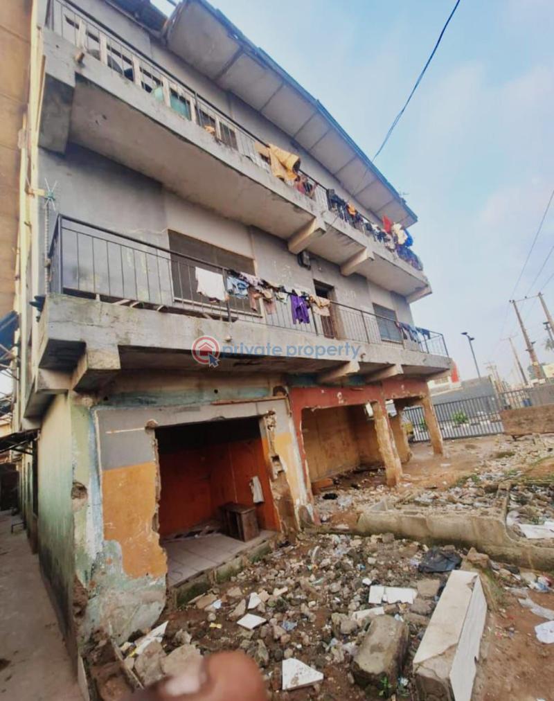 Mixed use Land For Sale Isheri Proper) Via Magodo Phase 1 Along The Road Very Close To D Prince Supper Market Isheri North Ojodu Lagos