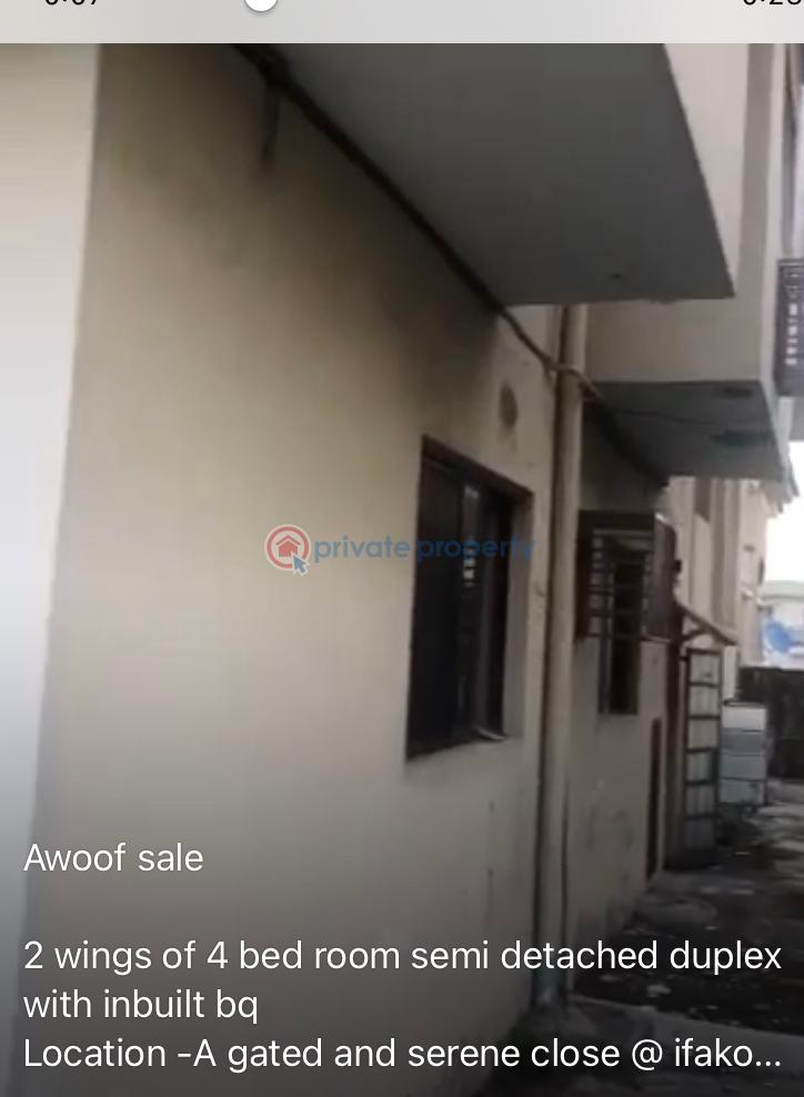 4 bedroom Semi detached Duplex For Sale Ifako-Gbagada Lagos - 1
