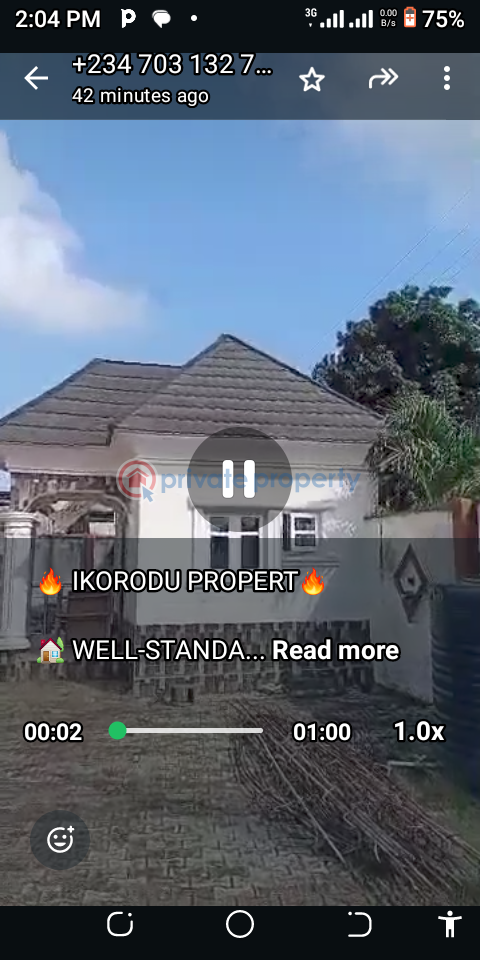 4 bedroom Detached Bungalow For Sale Gbodu, Along Ijede Road, Ikorodu Ijede Ikorodu Lagos - 2