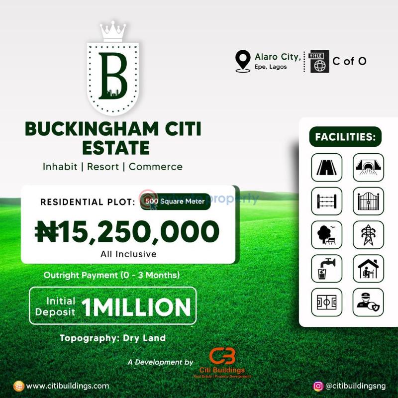 Land For Sale Ilamija, Right Beside Alaro City, Lekki Expressway Lagos - 2