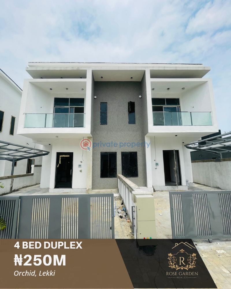 4 bedroom Semi detached Duplex For Sale Orchid, Lekki Lekki Lagos - 13