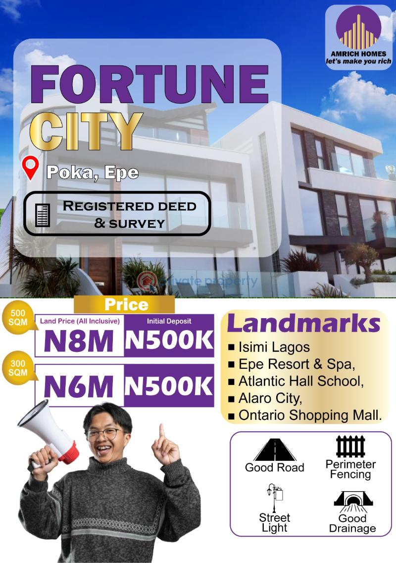 Residential Land For Sale Poka Epe Lagos