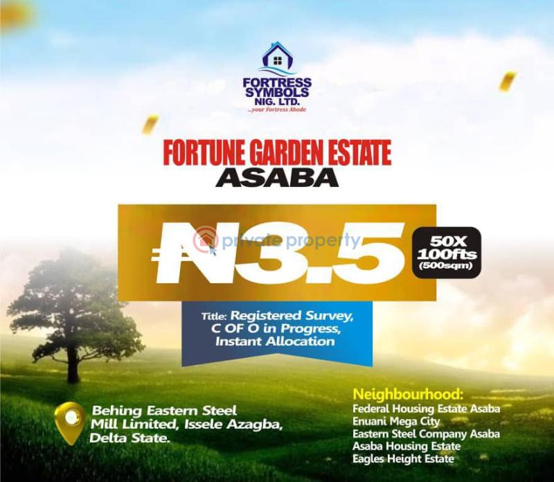For sale Residential Land Federal Housing Estate. Eastern Steel