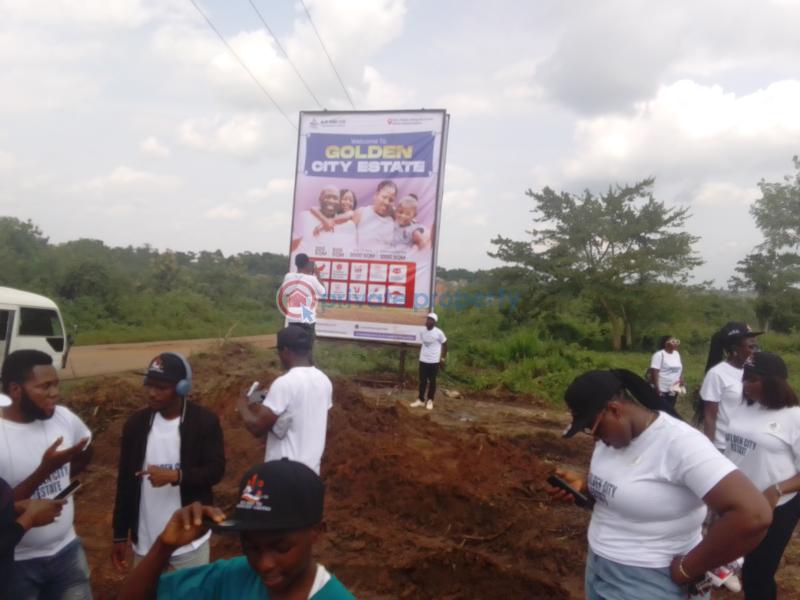 Residential Land For Sale Golden City Estate Dijo Village Along Eruwa Road Close To Ibadan City Polytechnic Eleyele Ibadan Oyo - 2