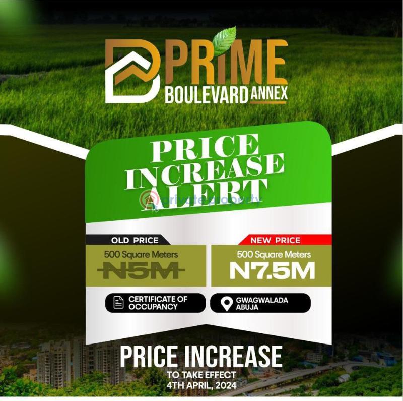 Residential Land For Sale Prime Boulevard Abuja Gwagwalafa Abuja Phase 3  - 1