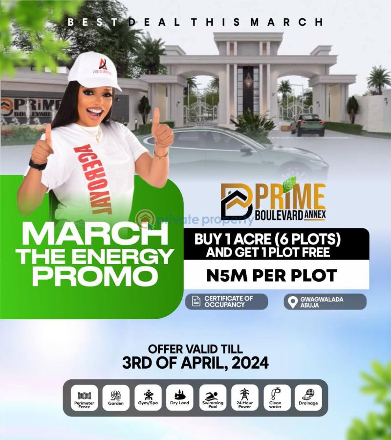 Residential Land For Sale Prime Boulevard Abuja Gwagwalafa Abuja Phase 3  - 0