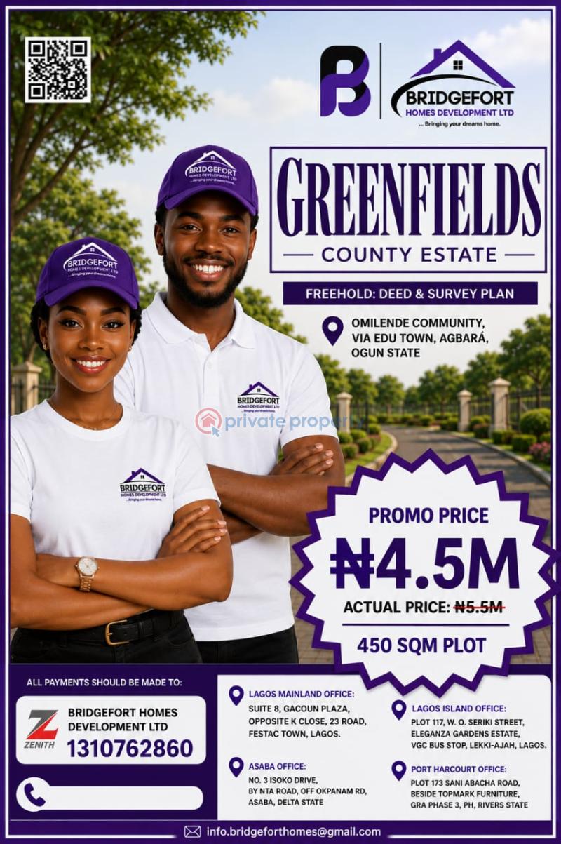 Mixed use Land For Sale Omilende Community Via Edu Town Agbara Ogun State Agbara (Ogun) Ogun area 