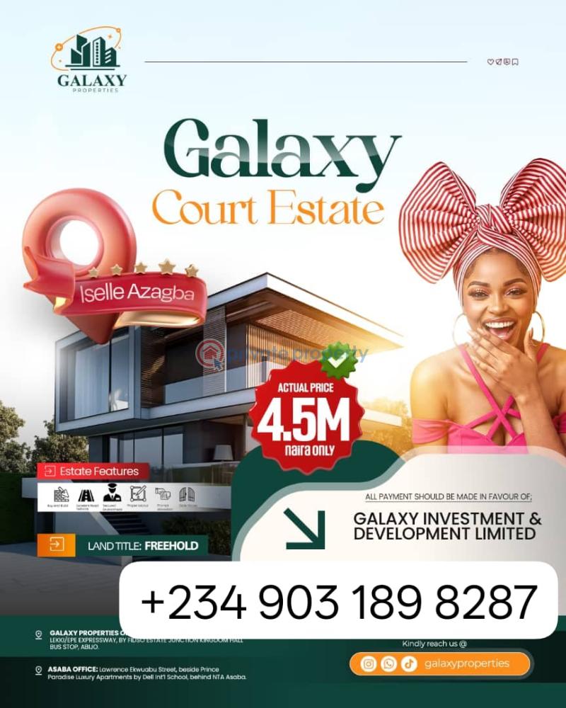 Mixed use Land For Sale Issele Azagba Asaba Delta