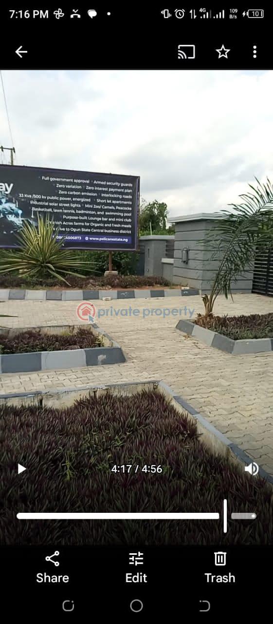 10 bedroom Residential Land For Sale Pelican Brief Estate Kobape Abeokuta Oke Mosan Abeokuta Ogun - 1