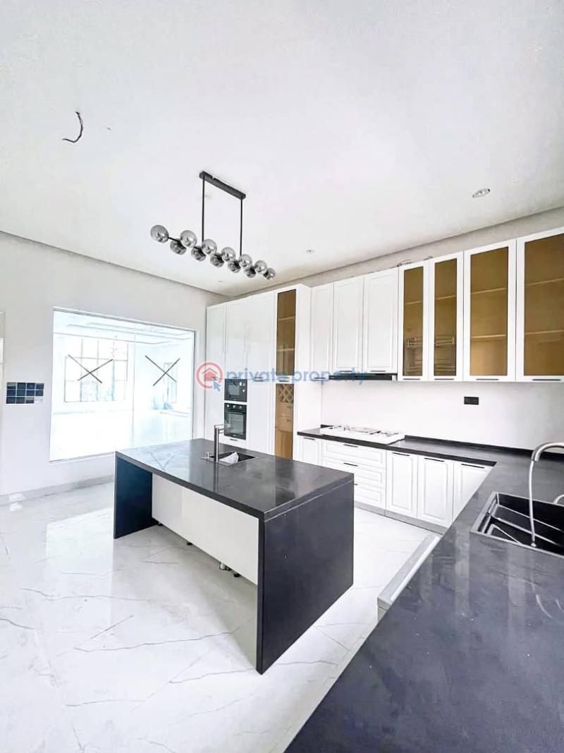 Fully 6-bedrooom  automated detached duplex with elevator - 5 6 bedroom Detached Duplex For Sale Chevron Drive Lekki Lagos - 5