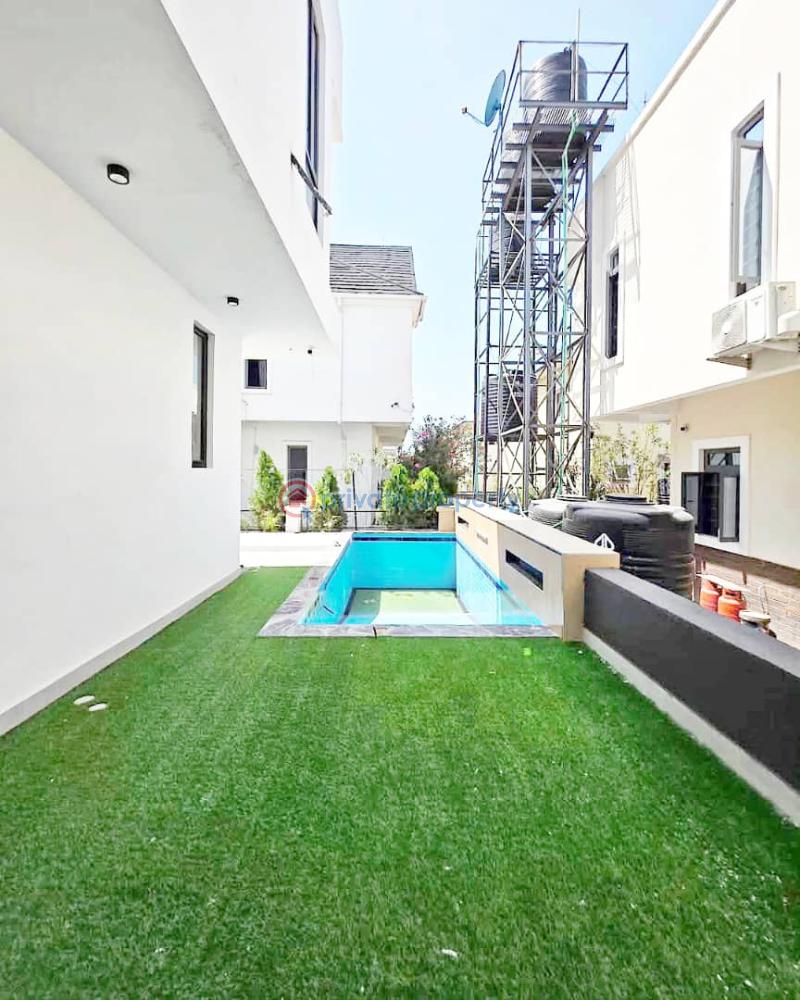 Fully automated 5-bedroom  detached duplex - 7 5 bedroom Detached Duplex For Sale Osapa London Lekki Lagos - 7
