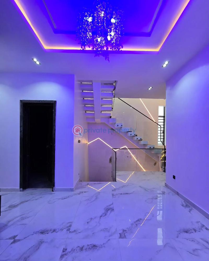 Fully automated 5 bedroom  smart home triplex with pool, cinema, pent, and a bq - 7 5 bedroom Detached Duplex For Sale Lekki County Homes Ikota Lekki Lagos - 7