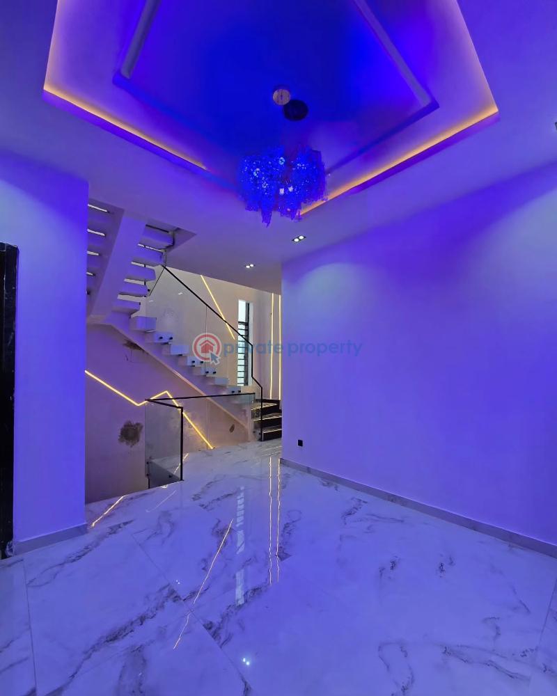 Fully automated 5 bedroom  smart home triplex with pool, cinema, pent, and a bq - 6 5 bedroom Detached Duplex For Sale Lekki County Homes Ikota Lekki Lagos - 6