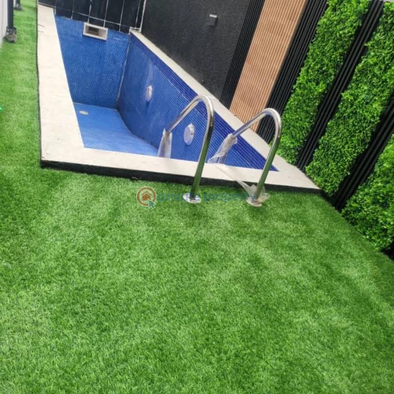 Fully automated 5 bedroom  smart home triplex with pool, cinema, pent, and a bq - 14 5 bedroom Detached Duplex For Sale Lekki County Homes Ikota Lekki Lagos - 14