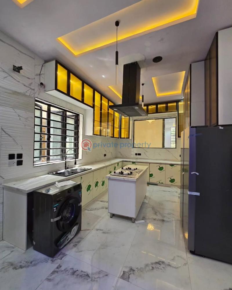 Fully automated 5 bedroom  smart home triplex with pool, cinema, pent, and a bq - 3 5 bedroom Detached Duplex For Sale Lekki County Homes Ikota Lekki Lagos - 3