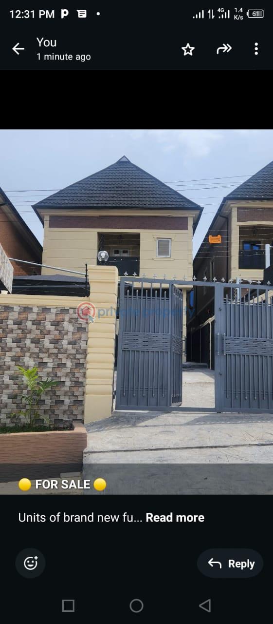 4 bedroom Detached Duplex For Sale Ogba Bus-stop Lagos